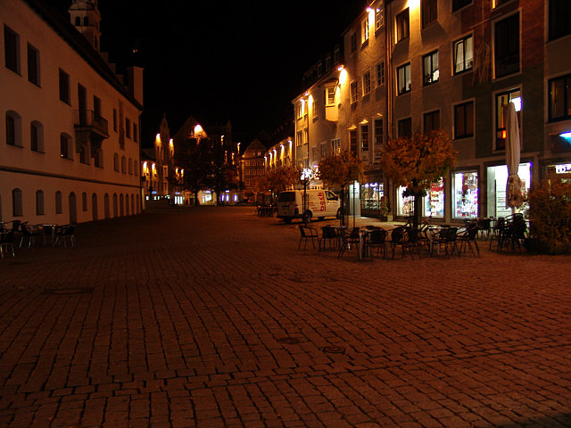 Kempten Fußgängerzone Rathausstraße