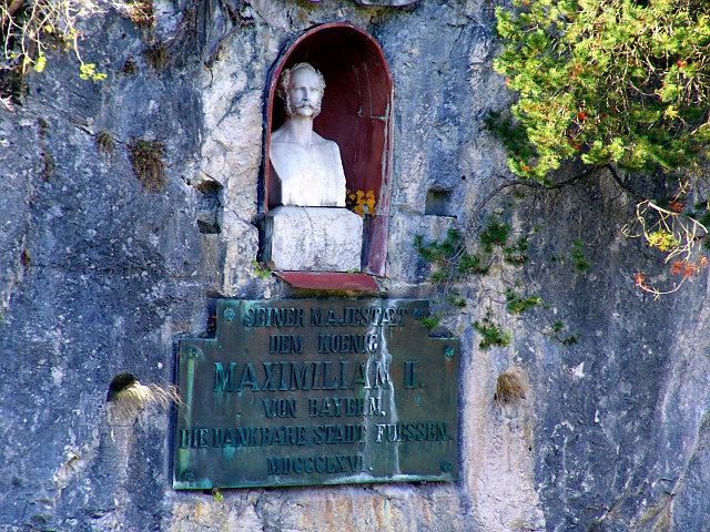 Gedenkbüste für König Maximilian II. von Bayern
