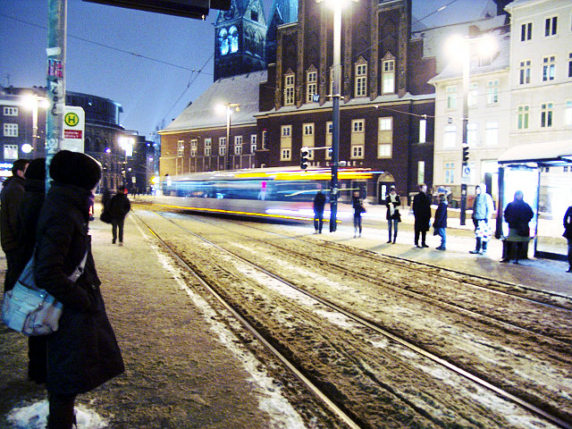 Bremen bei Nacht