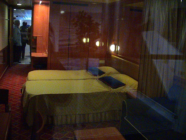 Kabine auf einem Luxusliner