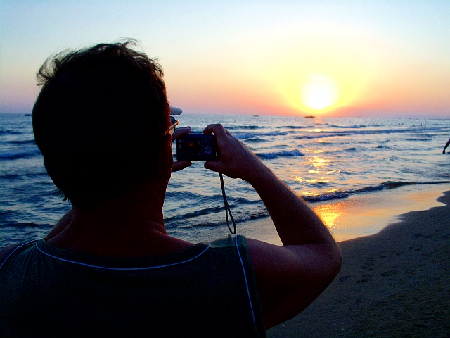 Sonnenuntergan fotografieren